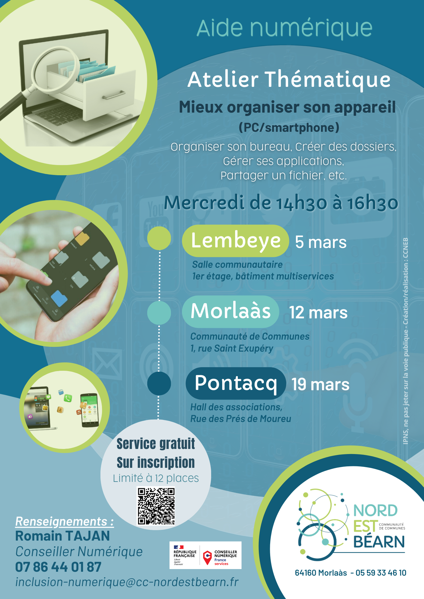 Affiches ateliers Mars 2025